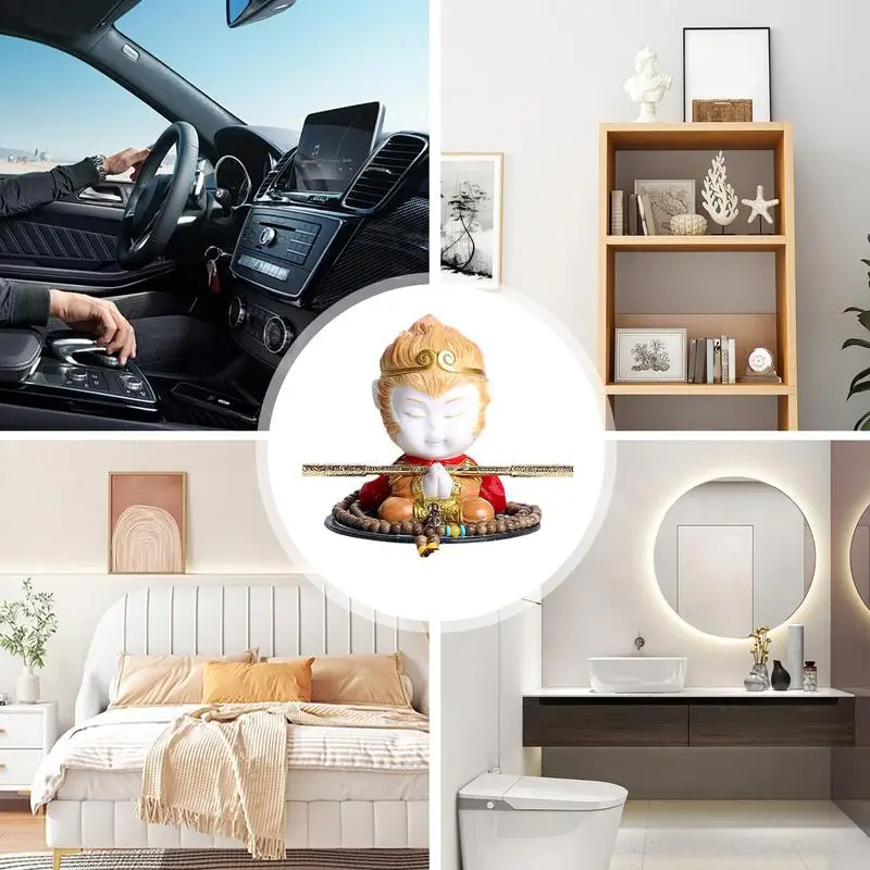 Sun Wu Kong Monkey украшения для приборной панели автомобиля King Of классический декор