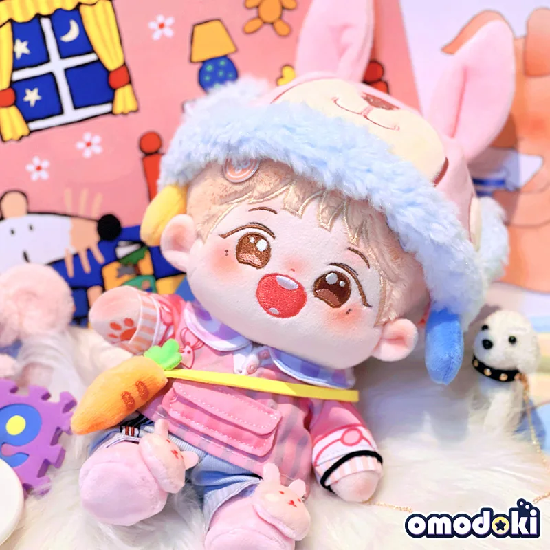 

Оригинальная Милая шляпа-сумка Idol Star с розовым Кроликом, одежда, наряд для вечеринки, игрушка для куклы 20 см, аксессуары для косплея, подарок