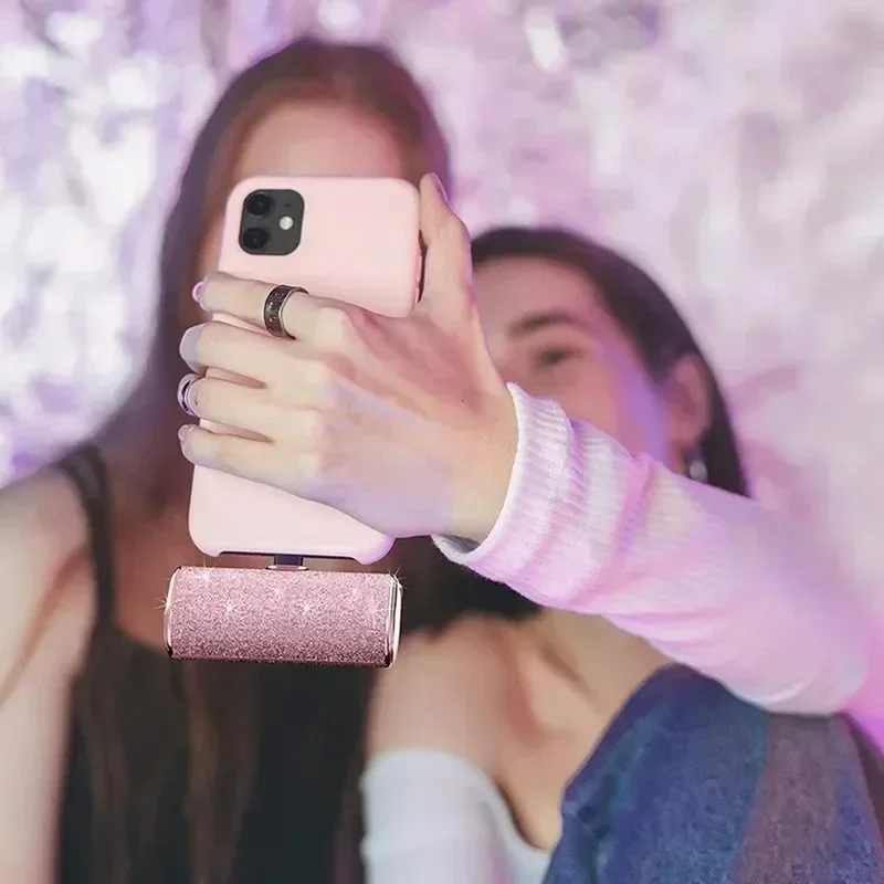 Power Bank Shiny Diamond Fashion Высокое качество 5000 мАч Портативное зарядное устройство Мобильный Power Bank Power Banks Быстрая зарядка (art.: 3920caaed29b0) - 3920caaed29b0