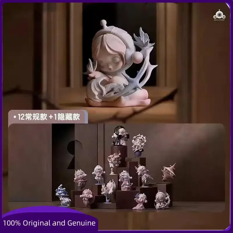 Фото POP MART оригинальный SKULLPANDA серия Paradox слепая коробка Guess Bag Mystery Box игрушки куклы милые аниме фигурки украшения подарок №3