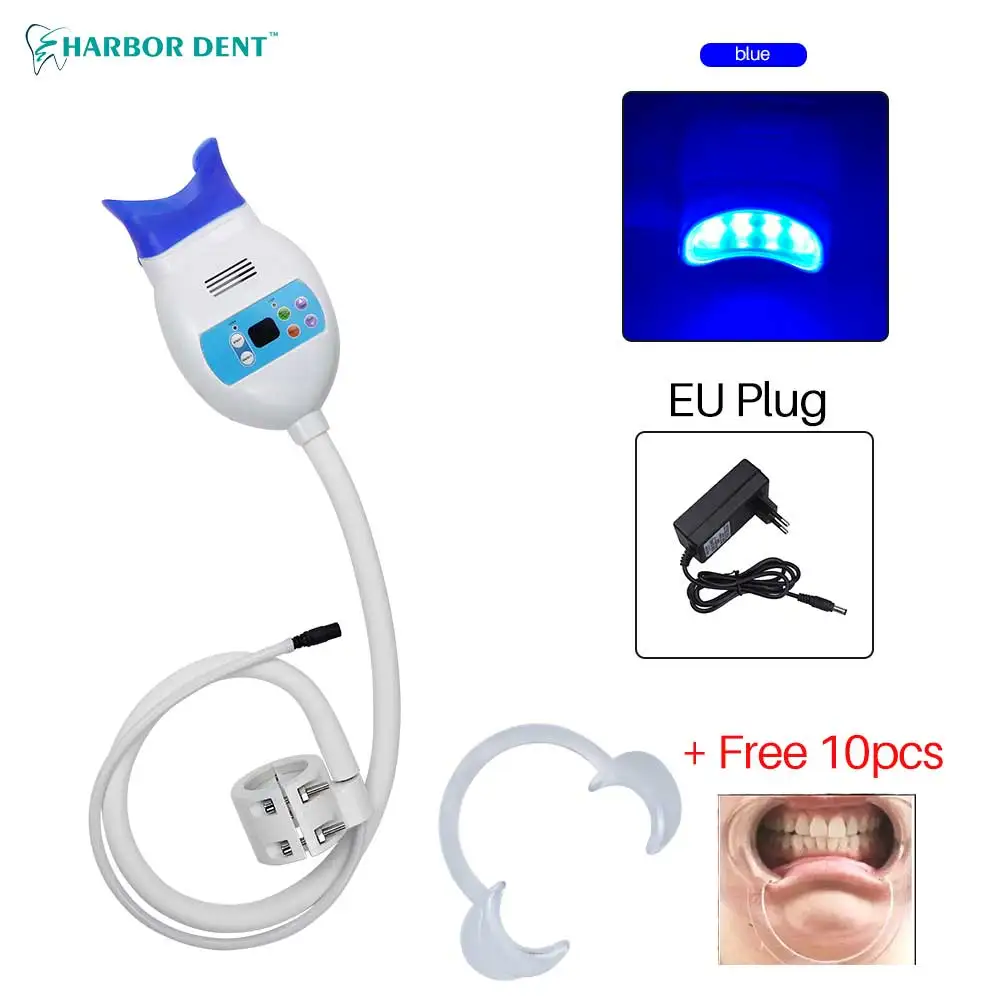 

Отбеливание зубов Светодиодная Синяя лампа отбеливание Высокая мощность машина светильник для личного использования дома