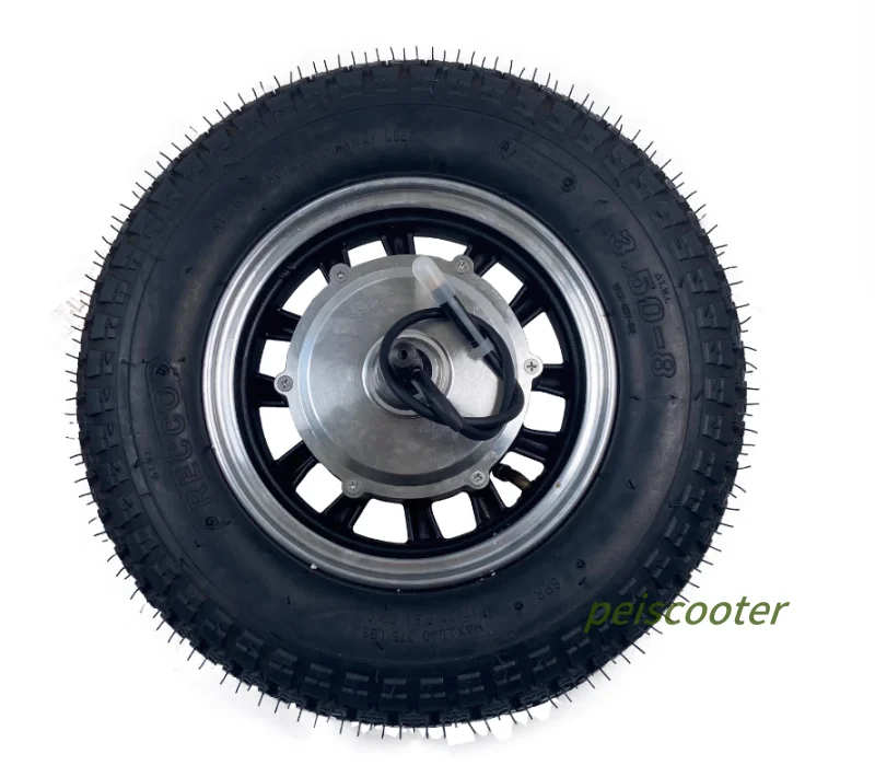 15-дюймовая бесщеточная шестерня для шин 3 5–8 6–12 км/ч низкоскоростная 100 Нм