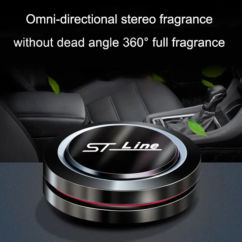 

Car Air Freshener Aromatherapy interior decorations STline Emblem Badge for Ford Focus ST Mondeo mk2 st Vignale / st-line f150