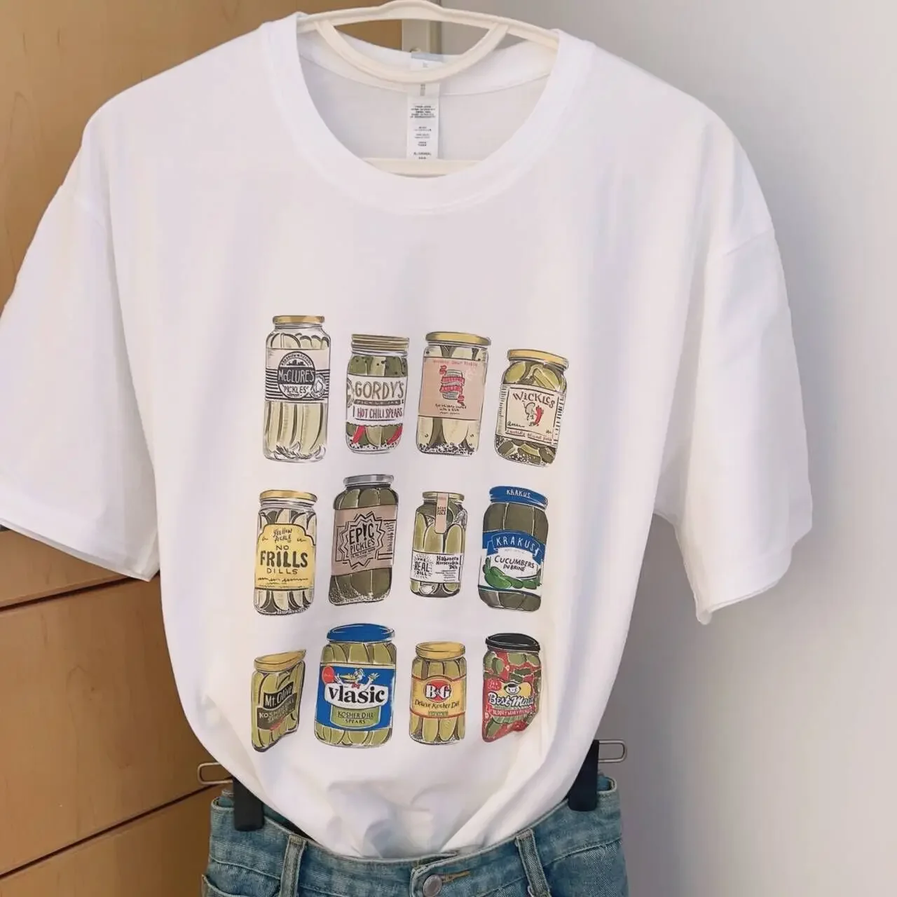 Винтажная футбольная футболка с принтом консервированных помидоров