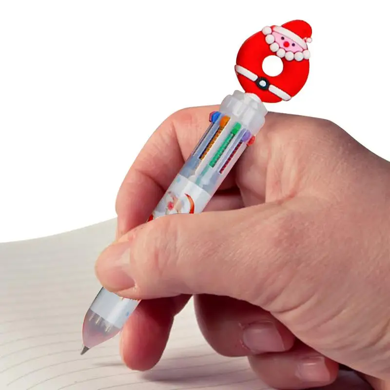 

Multicolor Ballpoint Pen Ballpoint Pen Christmas Retractable Fun Pens Christmas Ballpoint Pen Multicolor With Smooth Writing And
