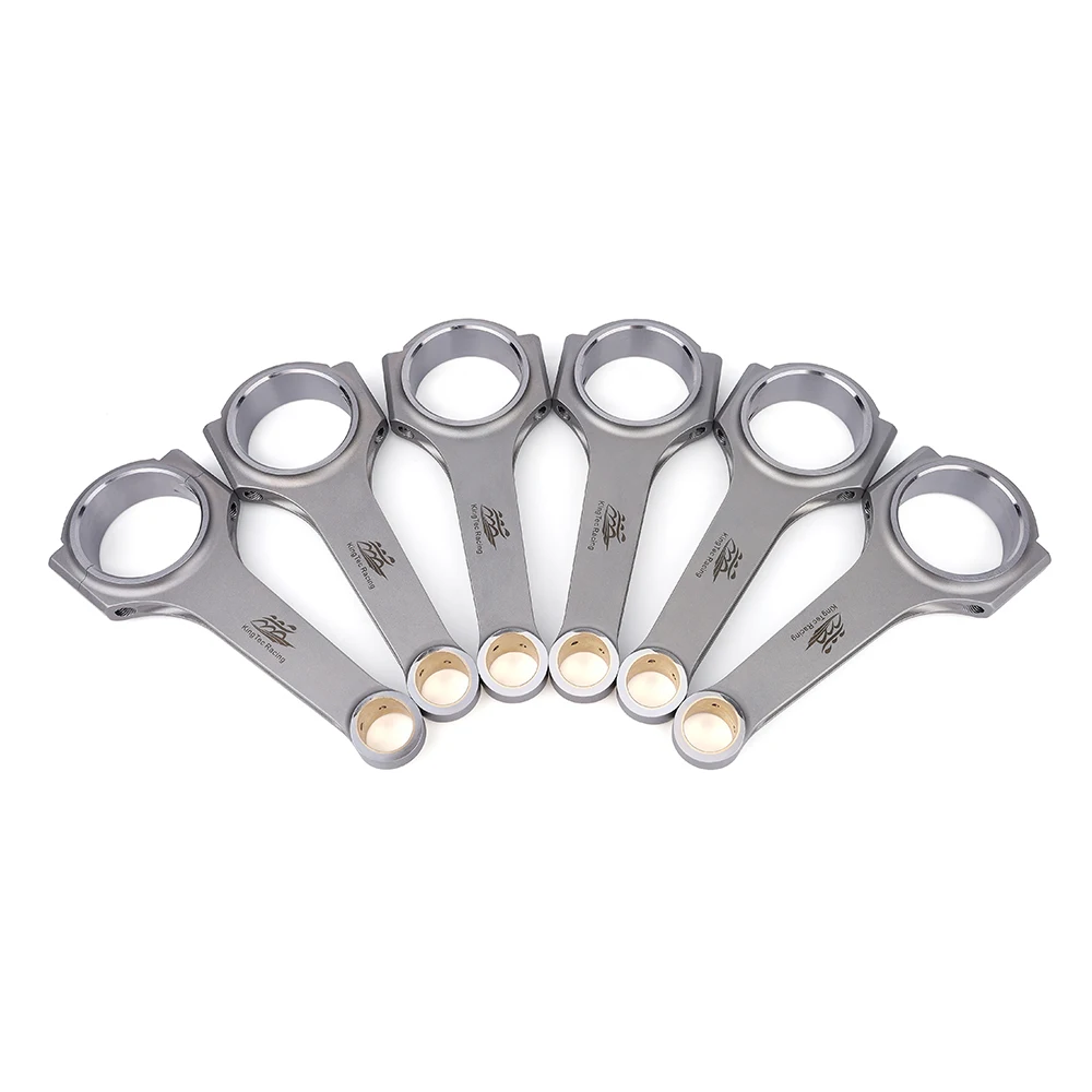 KTC Racing N54B30 КОМПЛЕКТ кованых шатунов H-BEAM для BMW N54 2011-2016 E89 Z4 sDrive35is 145x22 мм с болтами ARP