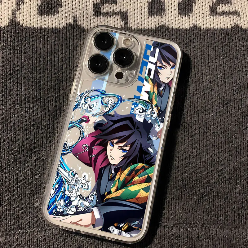 이wana przezroczysta obudowa Anime Demon Slayer do telefonu Xiaomi Redmi 13 12 12C 10 10C 9 9A 9T 9C 11T Poco X3 X4 Pro NFC GT 4G 5G