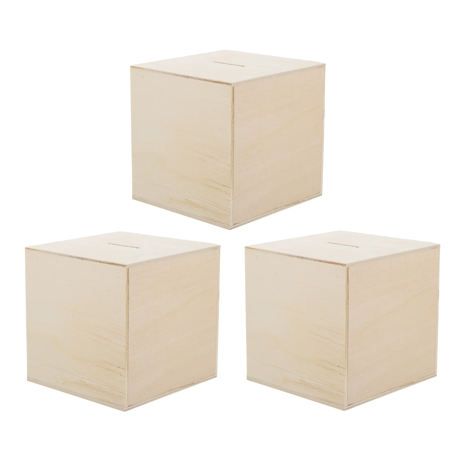 Игрушки окрашенная деревянная копилка для взрослых деревянный футляр монет