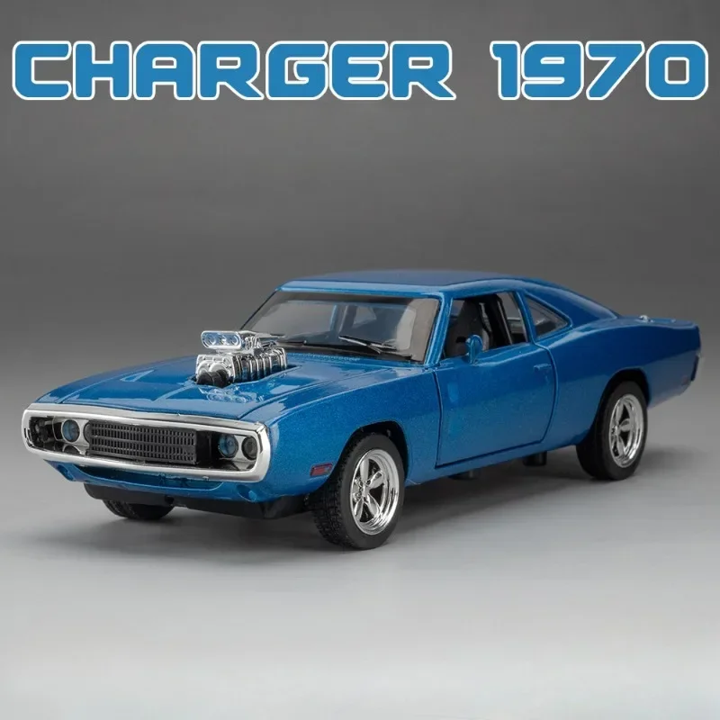 Модель автомобиля Dodge Challenger из сплава имитация 1/32 быстрых и веселых миниатюрных