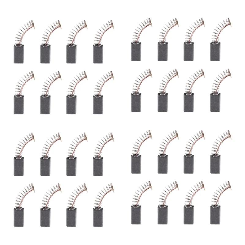 

32 Pcs 5 X 8 X 14Mm Carbon Brush Replacement For Electric Angle Grinder