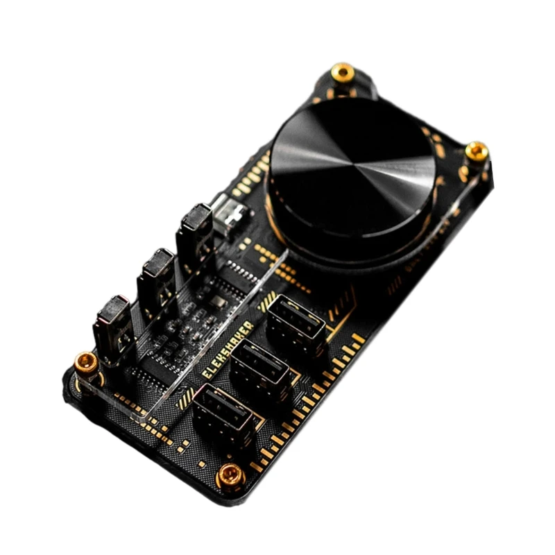 

USB-концентратор с программируемыми кнопками и регулятором громкости