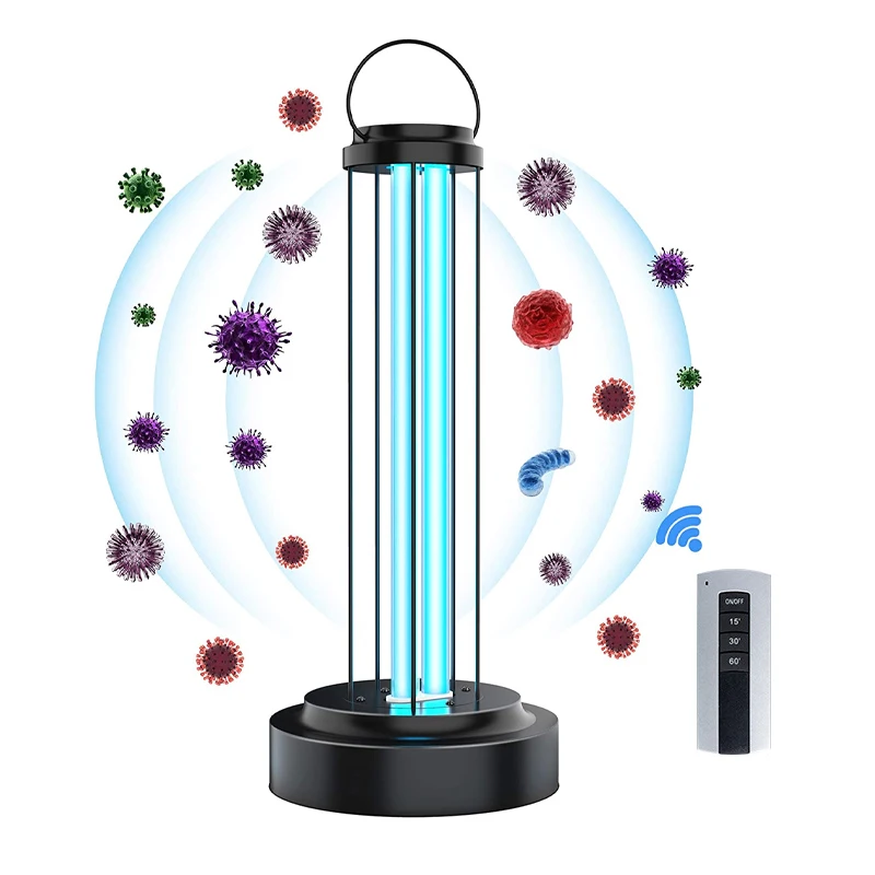 

Sterilization Three-Step Timing Remote UVC disinfecting fixture Controlltraviolet Ultraviolet Germicidal UV Lamp