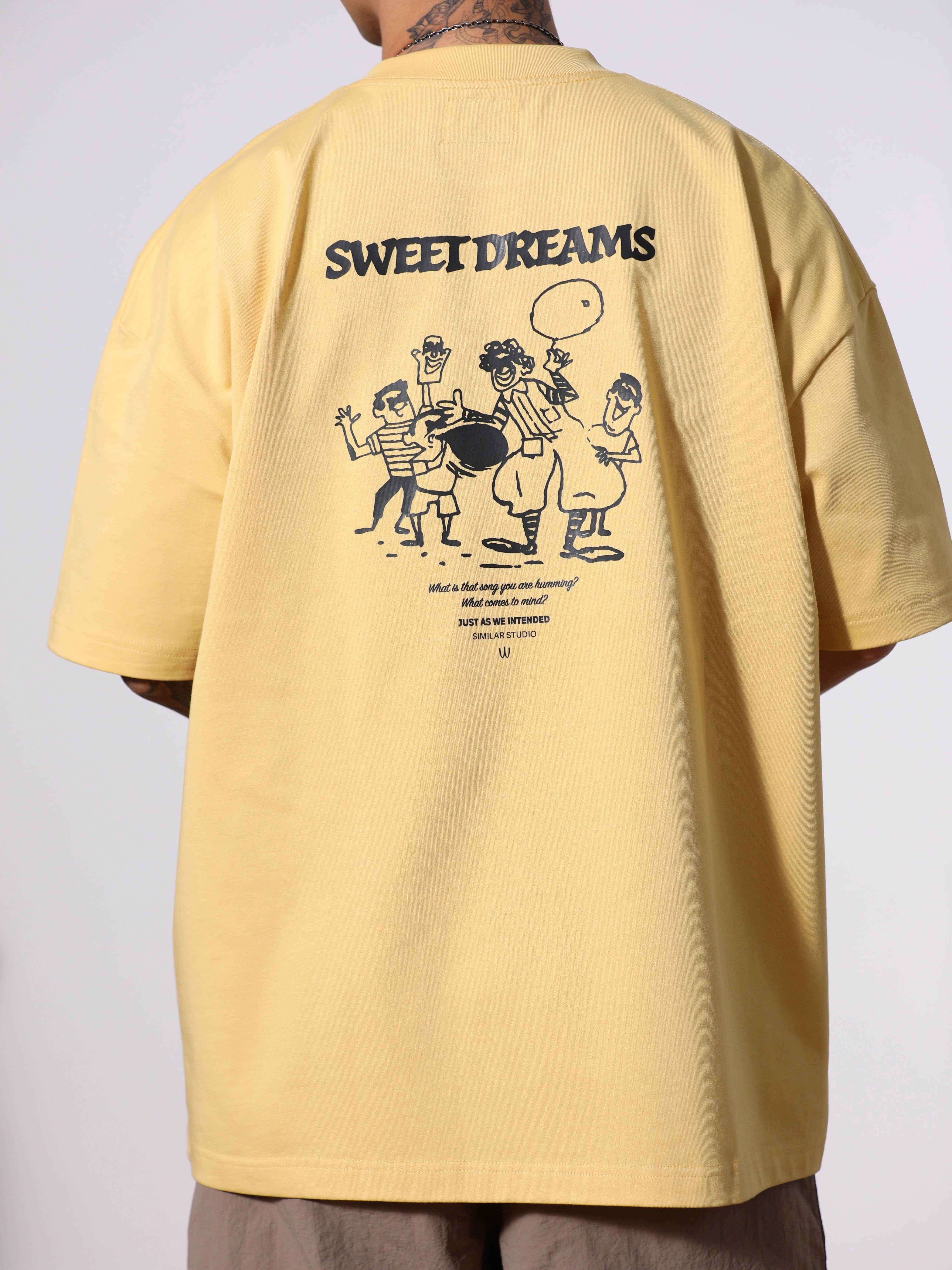 Summer Clothing Heavy Japan fashion Casual Retro Letters Print Short sleeve T-shirt Couple Loose Small Neckline Half Sleeve T...