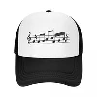 custom piano keys music notes baseball cap men women adjustable trucker hat streetwear snapback hats sun caps