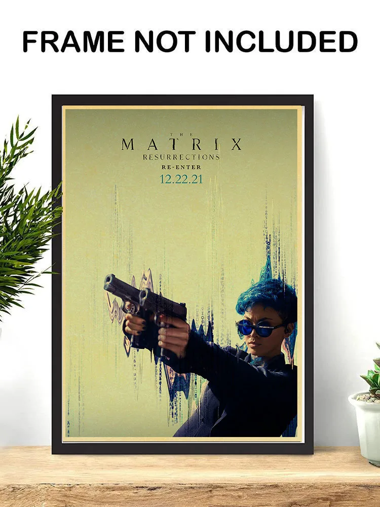 Ретро постер &quotThe Matrix&quot |