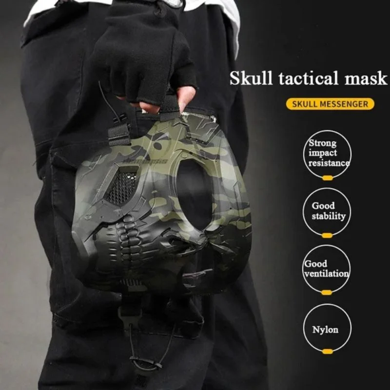 

Skull Horror Helmet Mask Mask Motorcycle Riding Goggles Off Road Motorcycle Goggles Sports Riding Harley Tactical Helmet