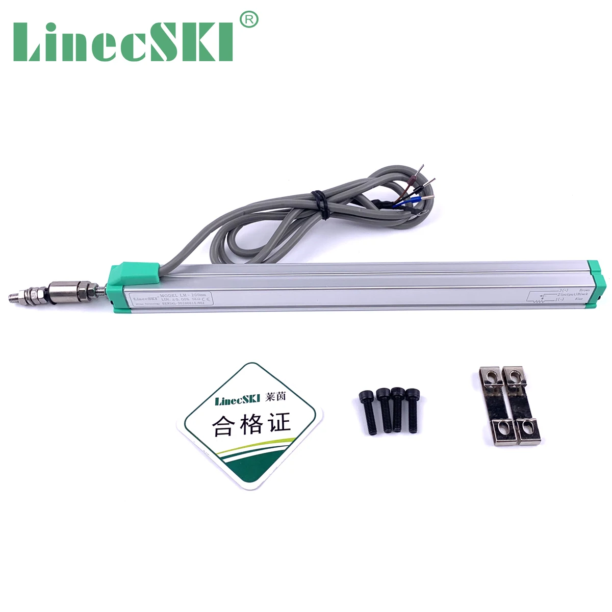 Miran LM Mini Pull Rod Linear Position Sensor Linear Displacement Transducer Potentiometer 100mm to 300mm for Printing Machine