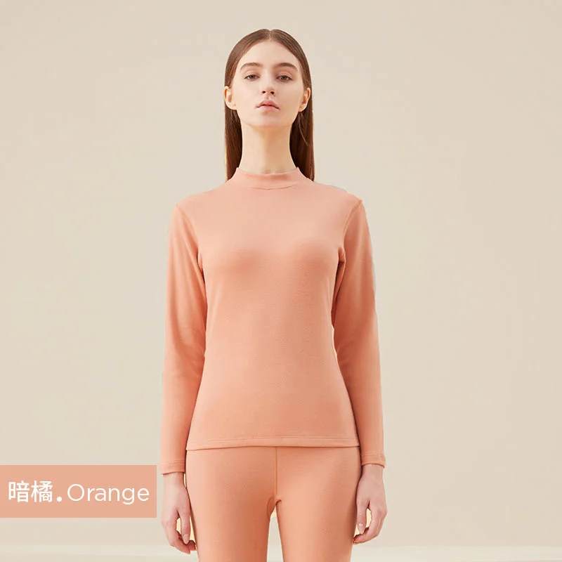 thermal underwear plush thickened pure cotton autumn clothes trousers women's suit autumn and winter bottoms leggings