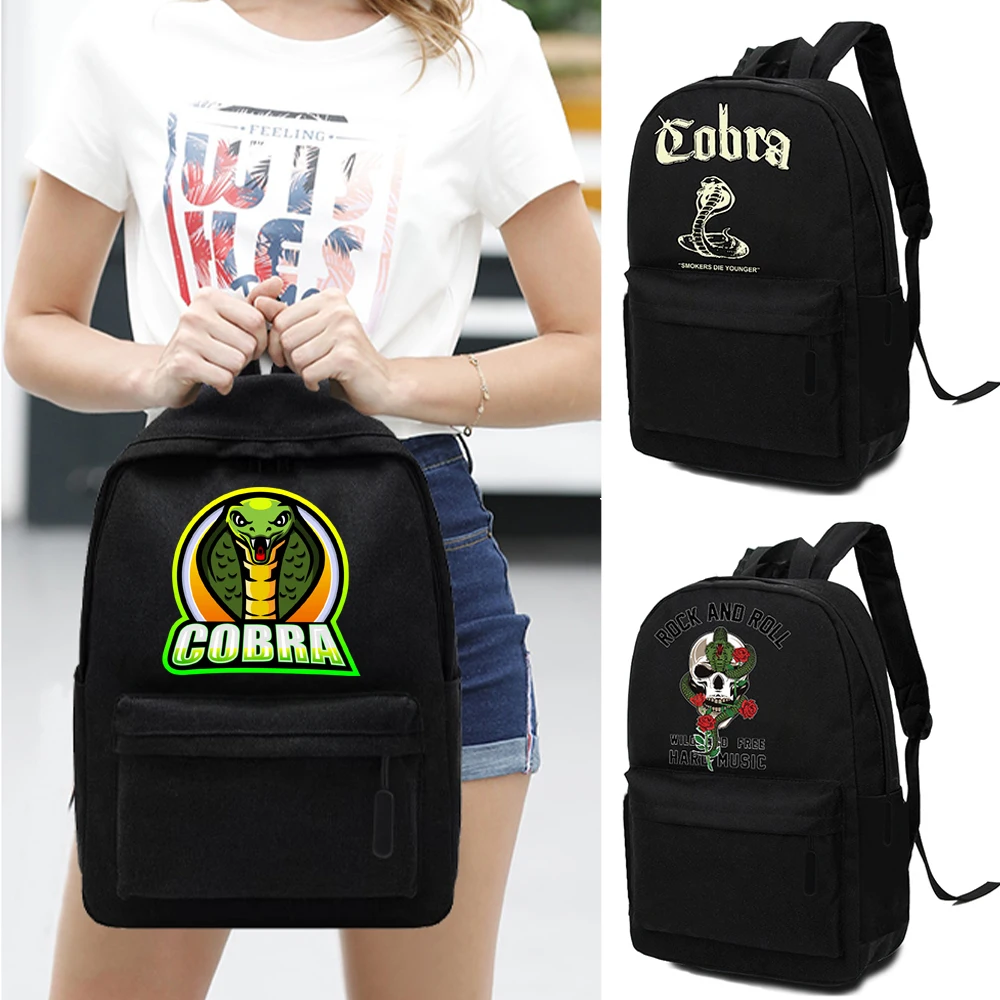 

Men Cool Backpack School Backpack Trend Print Canvas High Capacity Pack Fashion Shoulder Bags for Laptop Teen Boys Travel Bags
