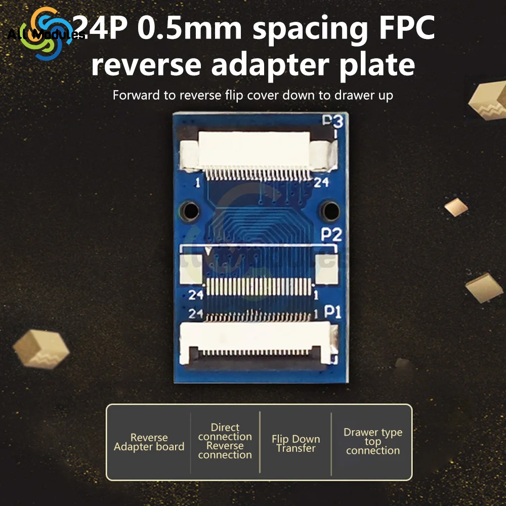 0,5 мм шаг от 24 контактов до 24 контактов Удлинительный разъем Aapter для детской длины Zip HDD
