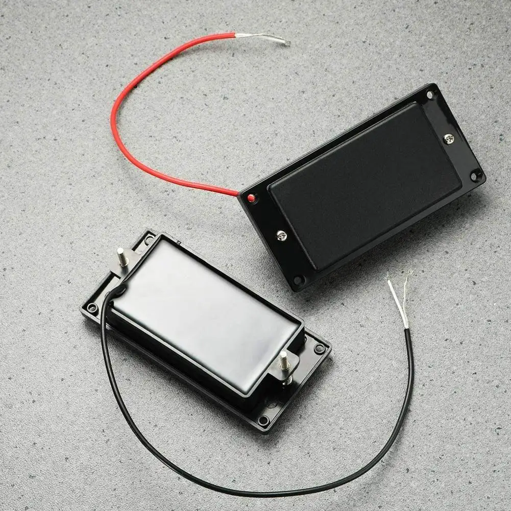Набор для захвата Humbucker 2 шт. детали электрогитары 4 струны двойная катушка | Спорт