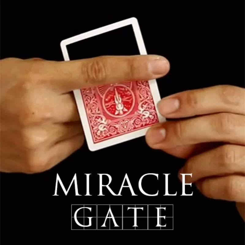 Фото Карта Miracle Gate: Профессиональный магический трюк с исчезновением карты из рамки, эффект мгновенного исчезновения, иллюзия для уличных и сценических выступлений. №2