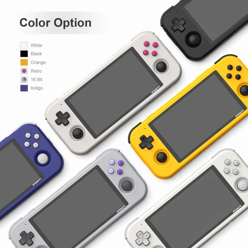 

Игровая консоль Retroid Pocket 3 на Android 11, 4,7 дюйма, сенсорный экран, 2/3G ОЗУ, ПЗУ 32 ГБ, ручной 720P HD-выход, видеоигра, подарок на день рождения