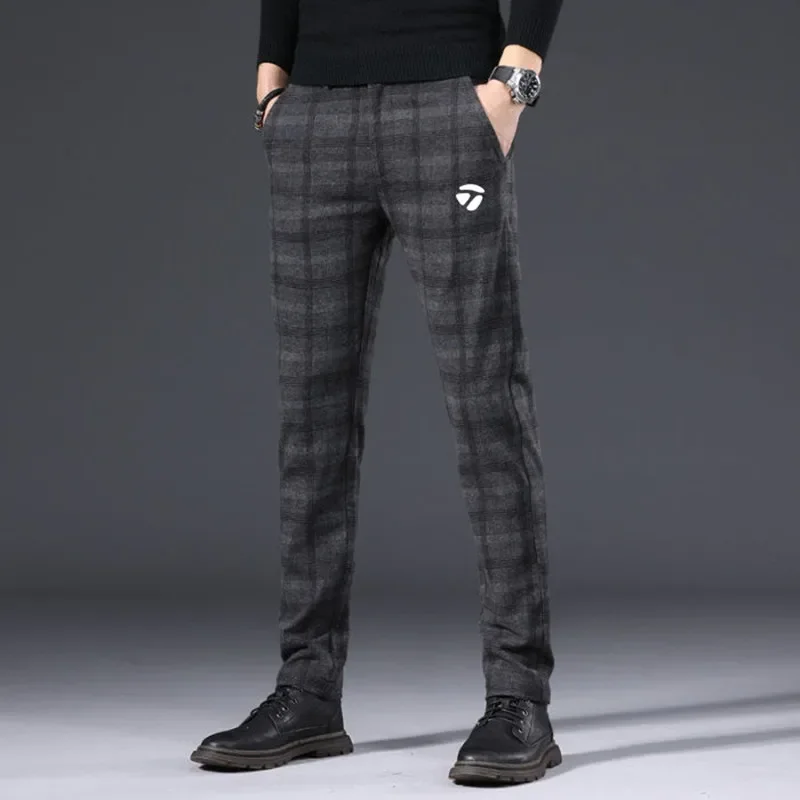 

Роскошные брендовые шерстяные брюки для гольфа, Мужская одежда для гольфа, зима 2023, Мужская одежда для гольфа, новые корейские отзывы, много высококачественной одежды