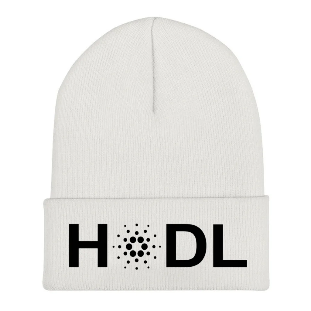 

HODL Cardano Cardano ADA Blockchain Cryptocurrency Coin Knitting Beanie Caps Skullies Beanies Ski Caps Soft Bonnet Hats Winter