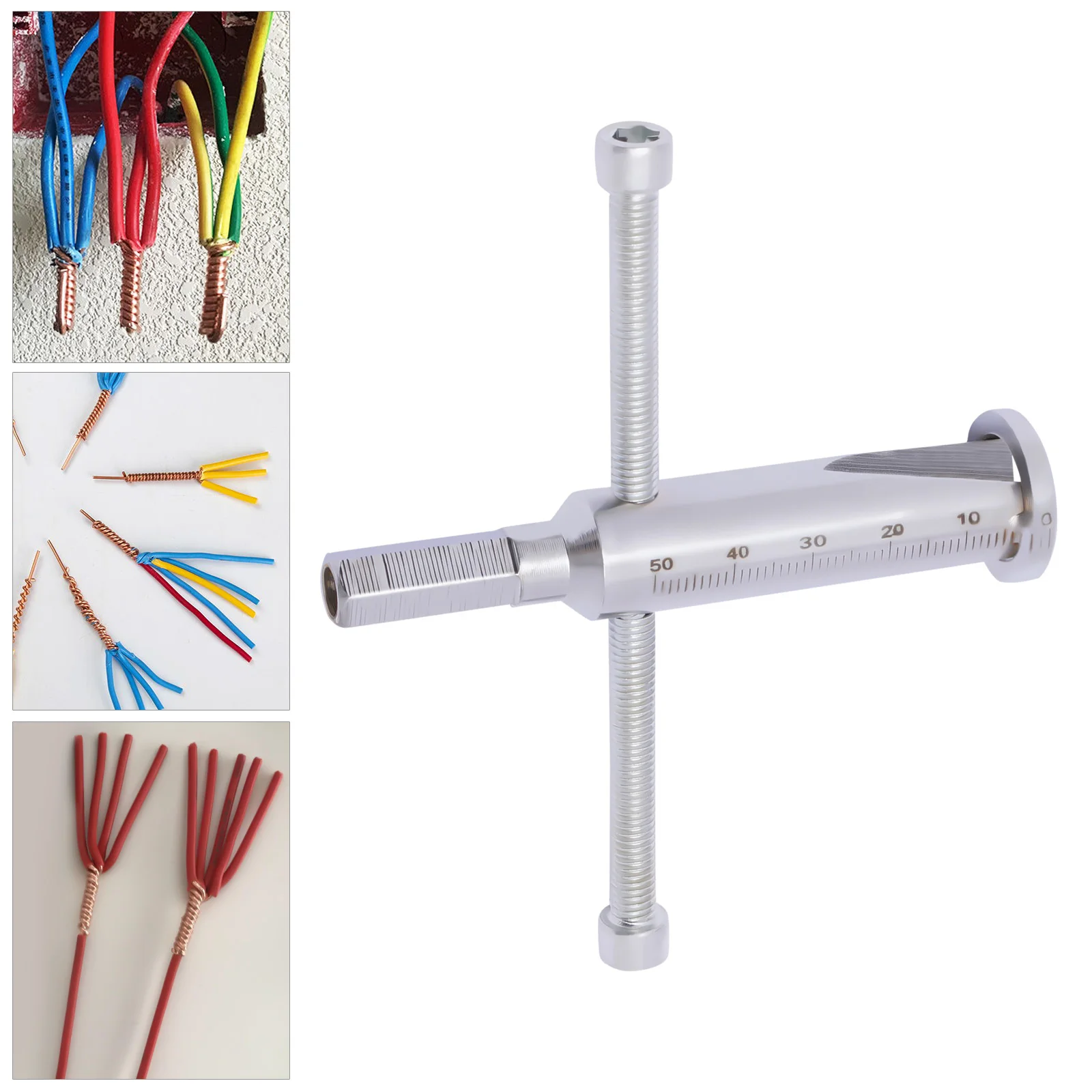 

Wire Twisting Tool Portable Cable Stripping And Merging Tool for Power Drill Driver Stripping and Twist Wire Cable