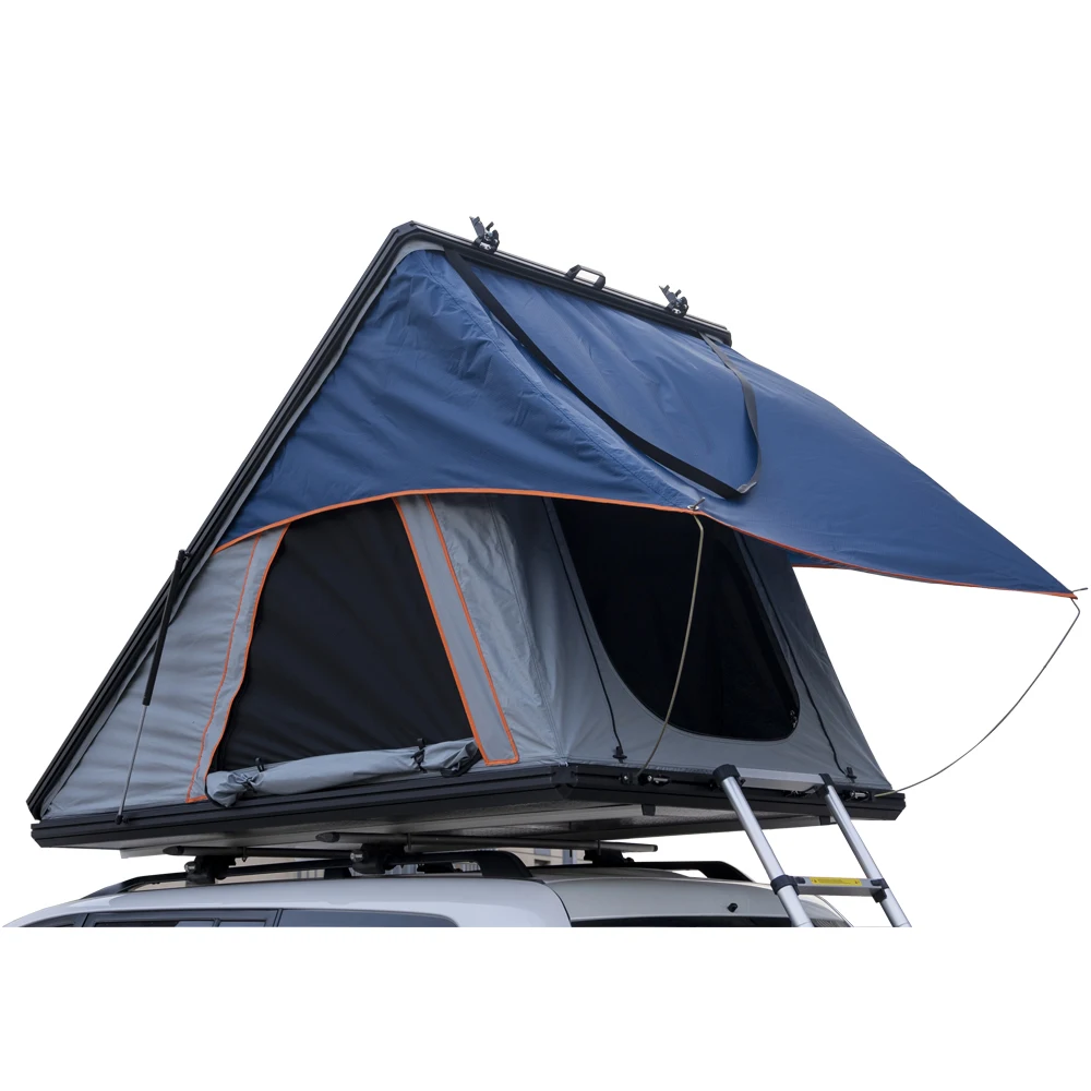 

Aluminum alloy hard shell liter car top tent folding SUV off-road pickup car outdoor camping