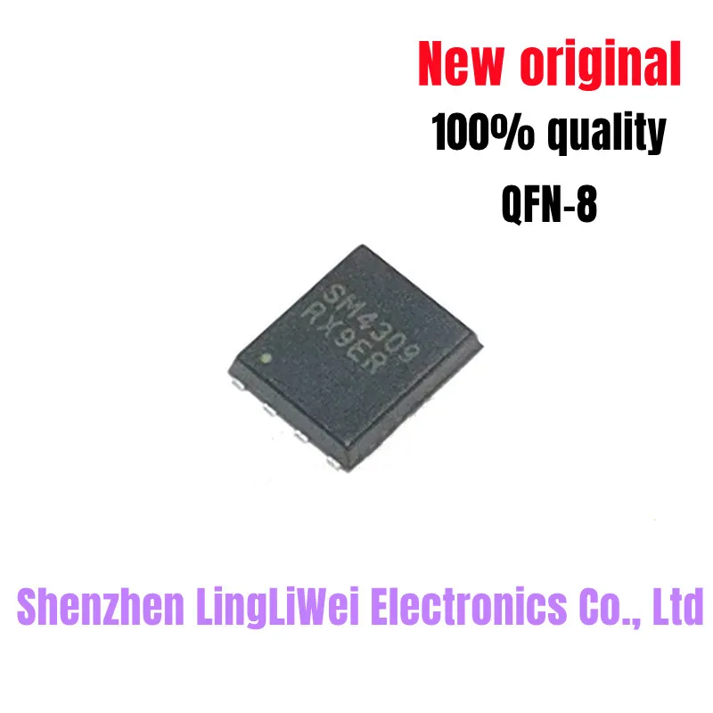 

(5-10piece)100% New SM4309 SM4309PSKPC SM4309PSKPC-TRG QFN-8 Chipse