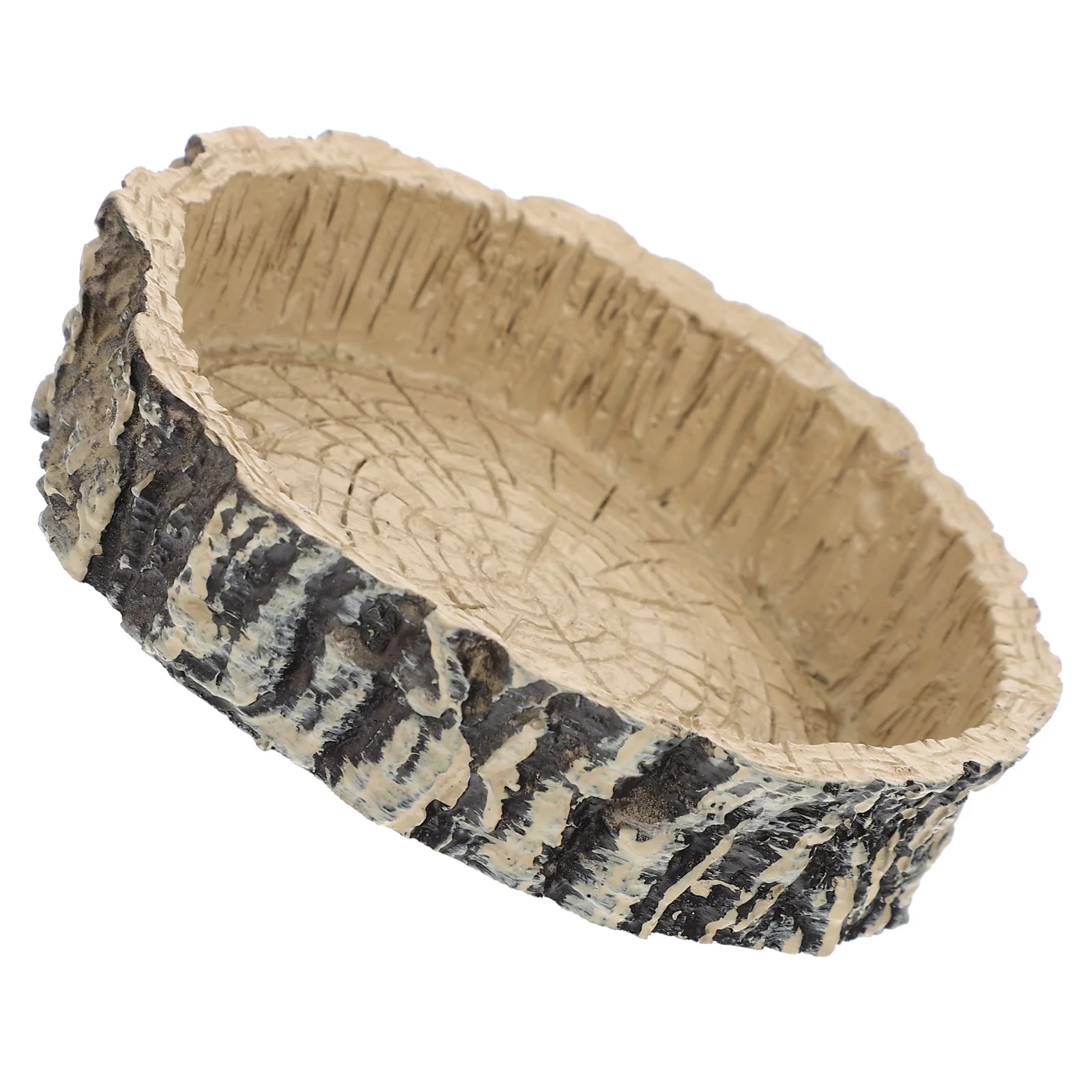 

Reptile Bowl Food Container Pet Water Feeding Bowls Snake Terrariums Accessories