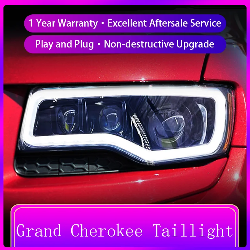 Пара автомобильных принадлежностей модифицированных для Jeep Grand Cherokee 2014-2021