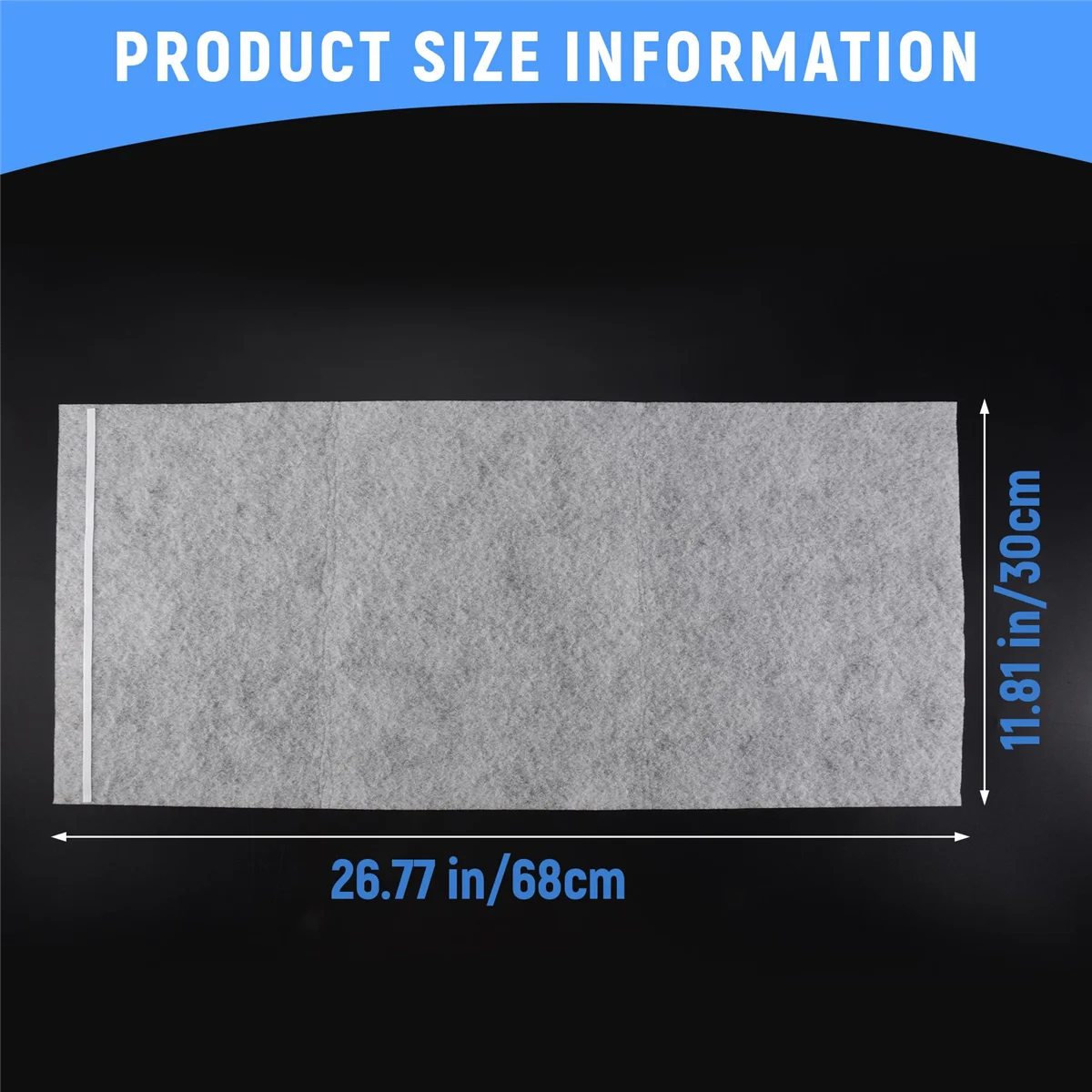 5 шт. 68X30 см электростатический хлопок для Xiaomi Mi очиститель воздуха Pro/1/2