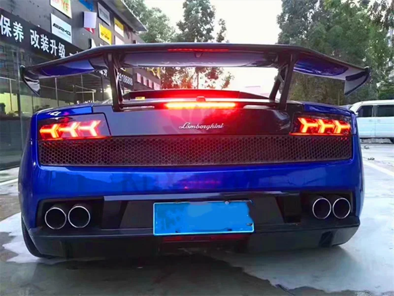 Высококачественный задний спойлер из кованого углеродного волокна в стиле DMC для