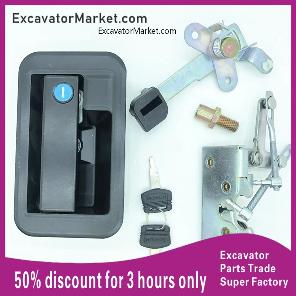 Для koparki Kobelco SK50 60C дверной замок кабины в сборе внешняя ручка высококачественные