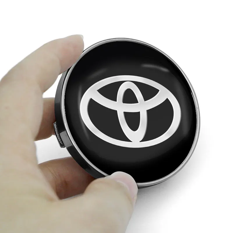56 мм крышки для колесных дисков с эмблемой ступицы для Toyota GT86 Auris Corolla CHR Yaris Aygo Prius RAV4 Camry Verso и т. д.