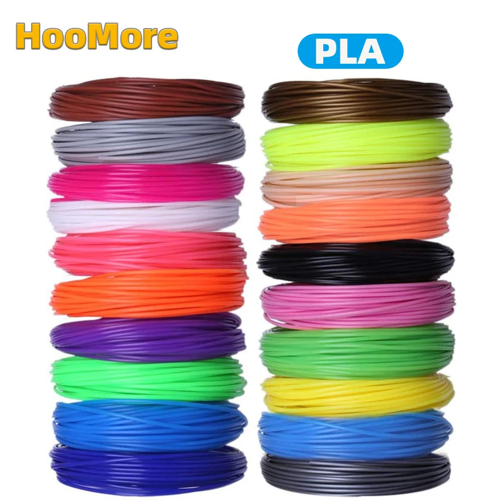 

3D Pen Filament Refills PLA 1.75mm Printing Pencil No Smells Colors Plastic Wire For Intelligent Drawing Printer