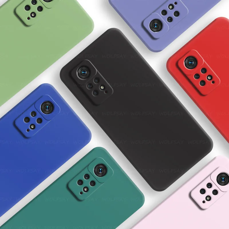 

For Global Version Xiaomi Redmi Note 11 Pro 5G Case Redmi Note 11 Pro Cover New Liquid Silicone Bumper Redmi Note 11 11S 11 Pro
