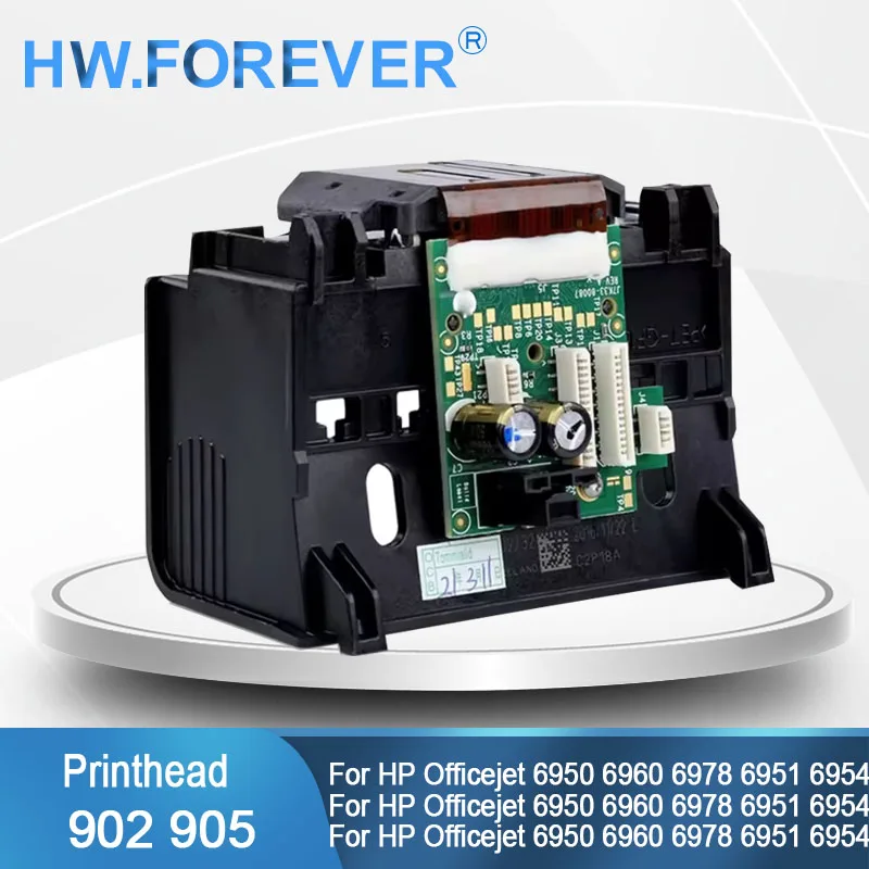 Фото Печатающая головка 902 903 904 905 910 912 915 934 935 для принтеров HP Officejet 6950 6960 6951 6954 6958 6968 6970 6974 6975 №1