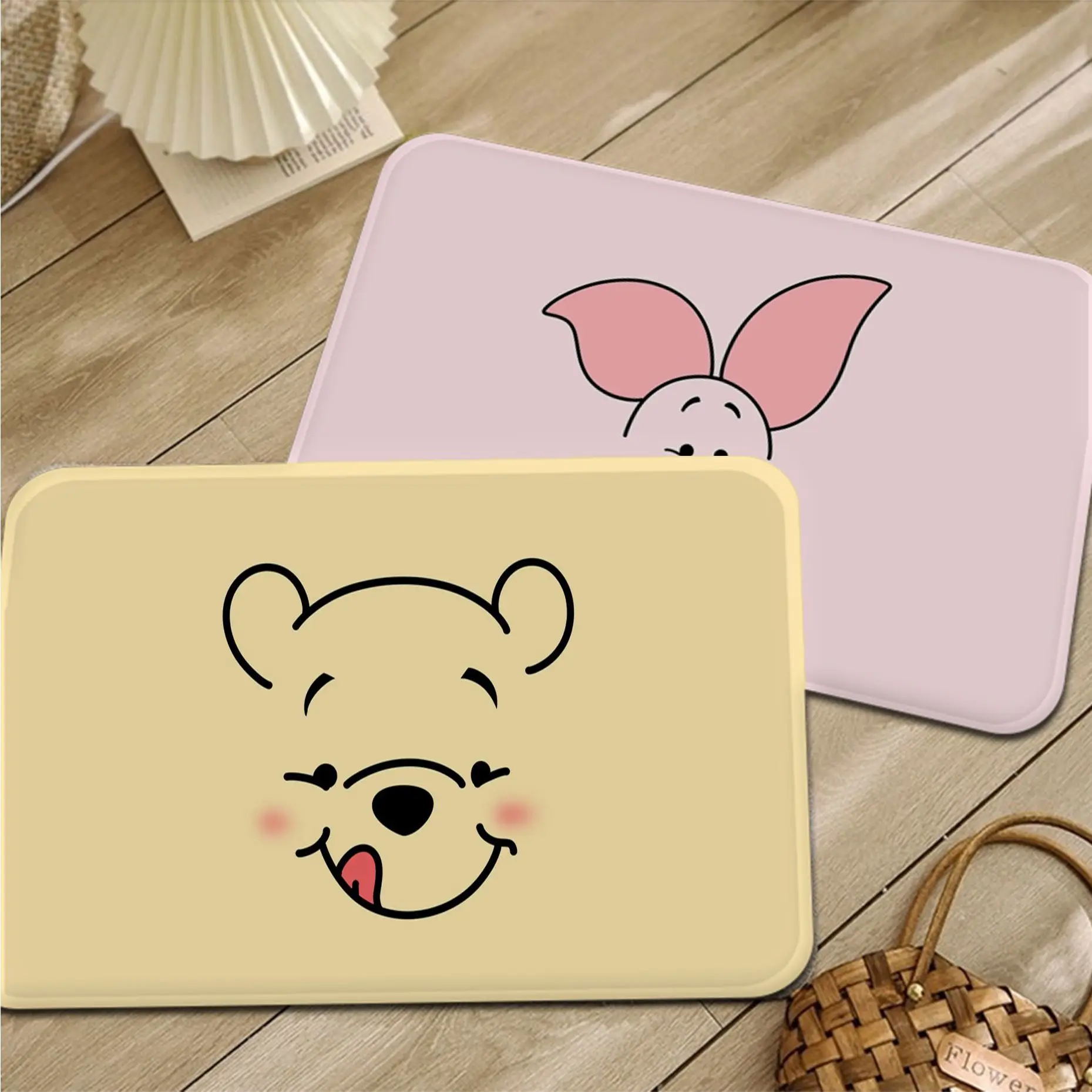 

Disney Winnie The Pooh Entrance Door Mat Washable Non-Slip Living Room Sofa Chairs Area Mat Kitchen Welcome Rug