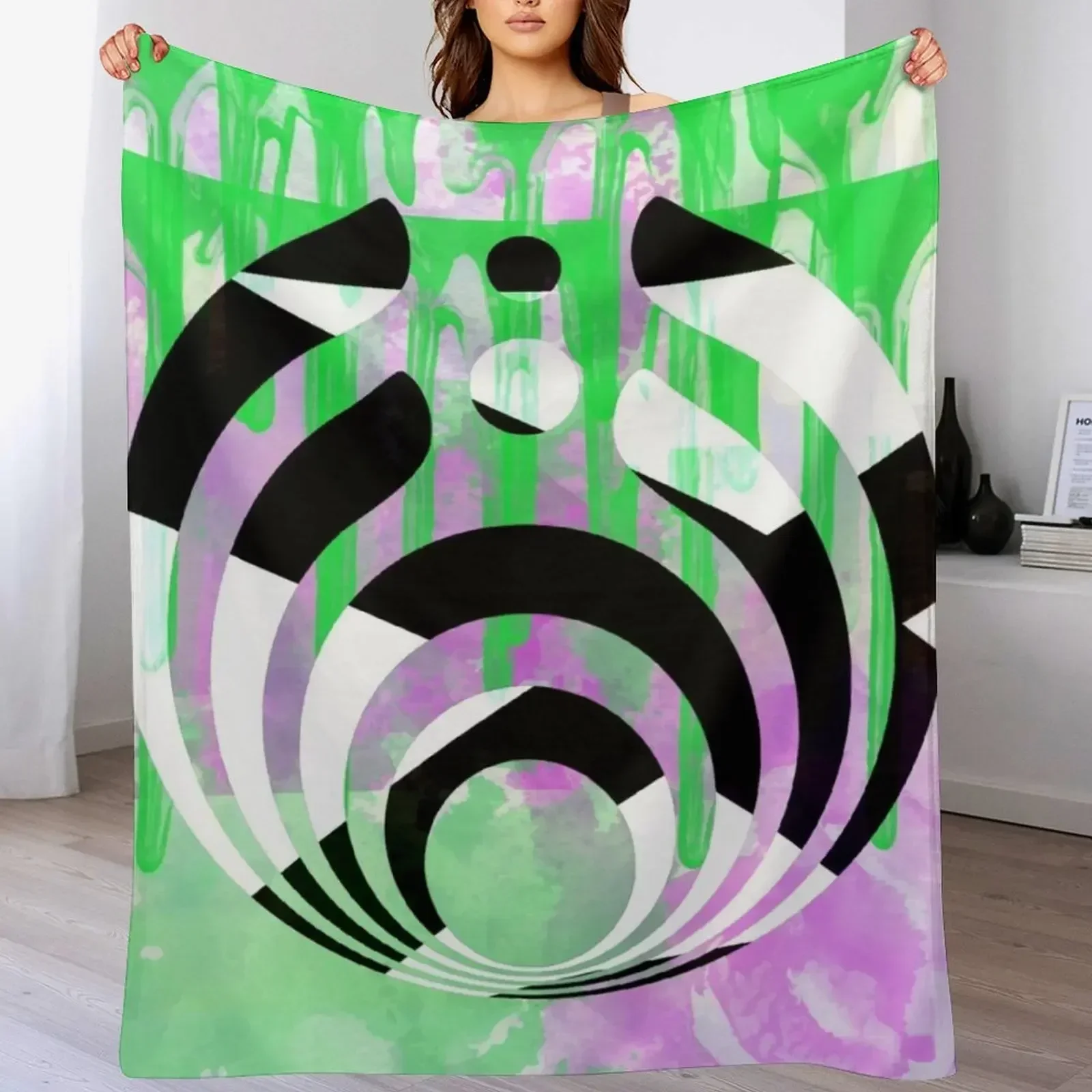 Одеяло Bassnectar Bassdrop одно одеяло модные одеяла для диванов