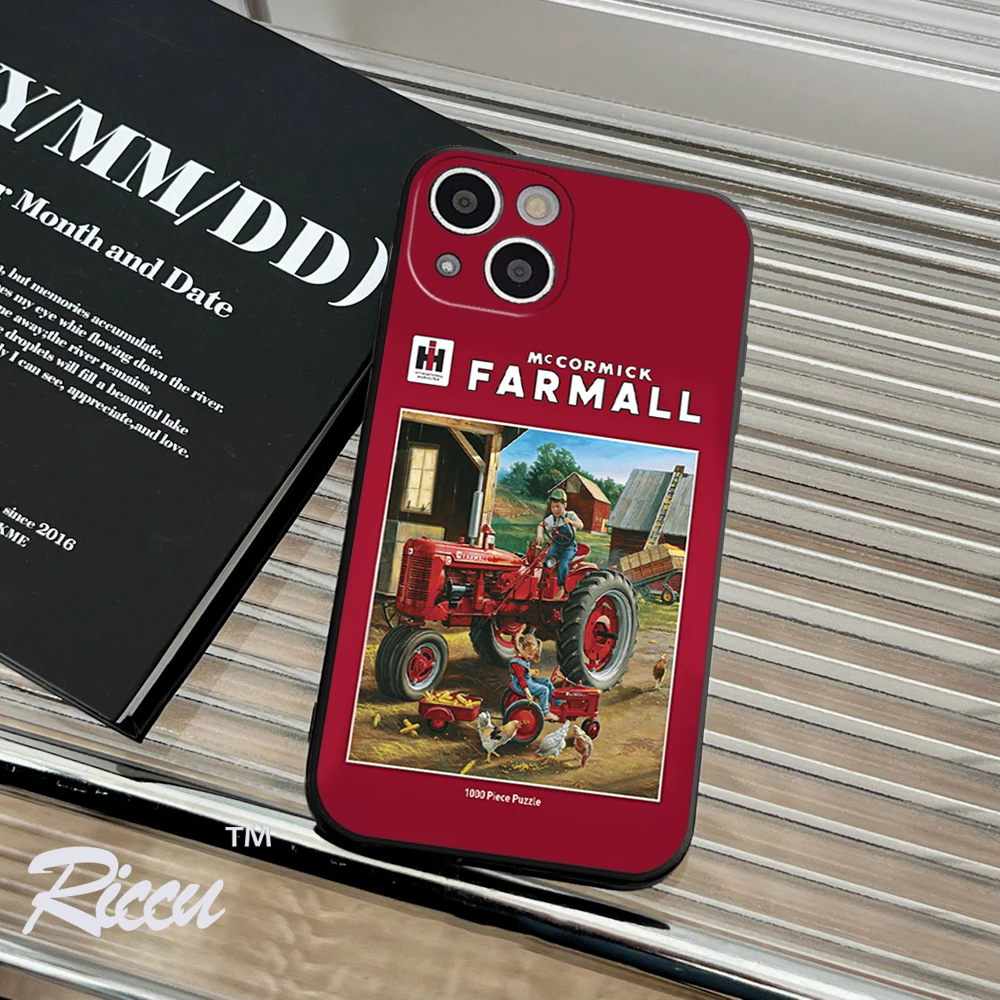 

For Iphone 14 Tractors Phone Case FOR IPhone 13 11 12 Pro 8 7 Plus X 14 Pro MAX SE XR XS MAX 6s Case Ih Tractors Customer Covers