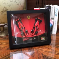 bburago 143 2019 ferrari sf90 f1 with frame signed edition formula one racing alloy simulation car model collect gifts toy b458