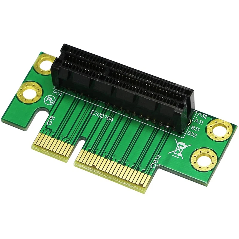

Переходная карта PCI- Express 4X, адаптер 90 градусов, карта расширения PCI-E 4X для 1U серверного шасси компьютера