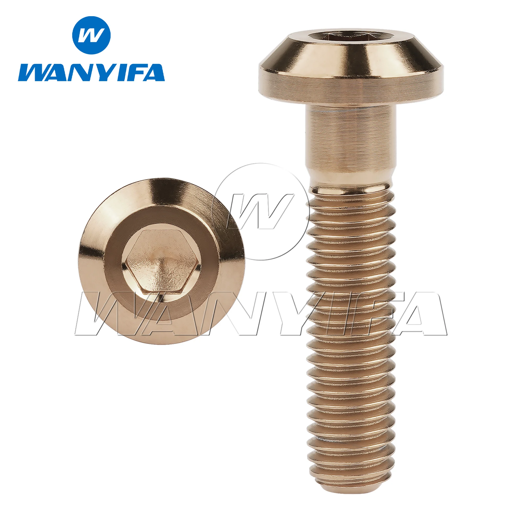 Титановые болты Wanyifa M8x15 20-40 мм