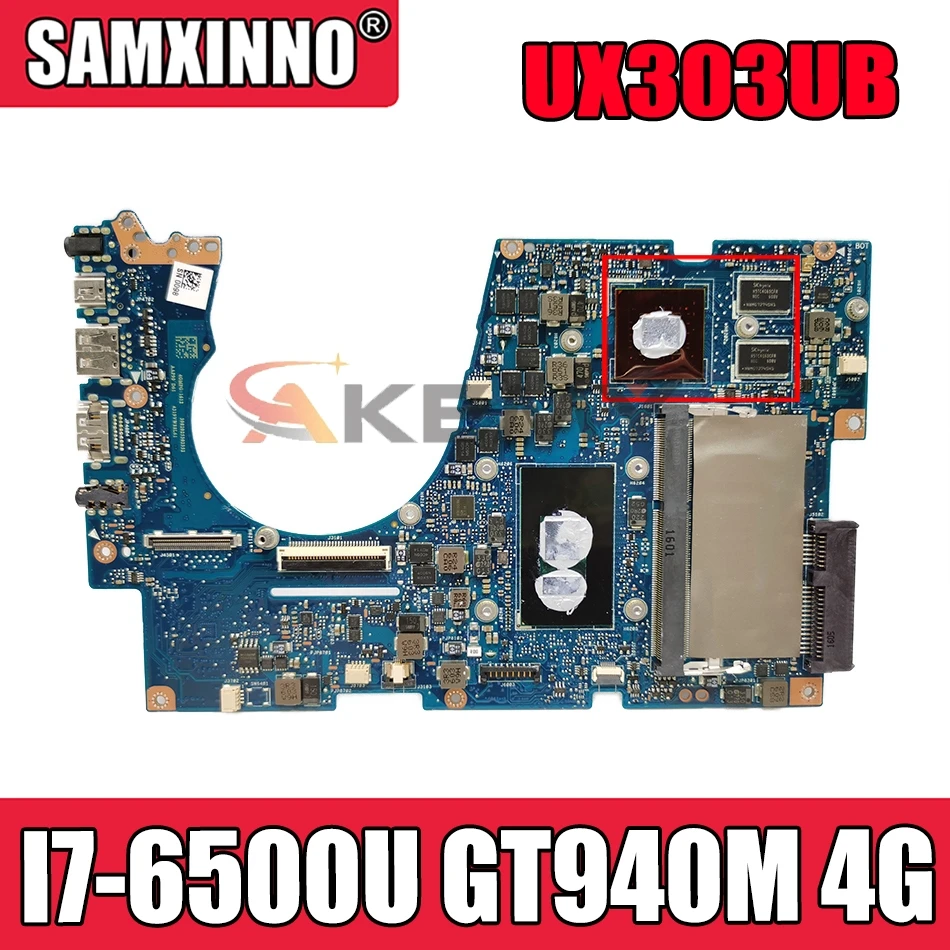 

Материнская плата 90NB08U0-R00010 для ноутбука Asus UX303UB UX303U, материнская плата 4G/Φ