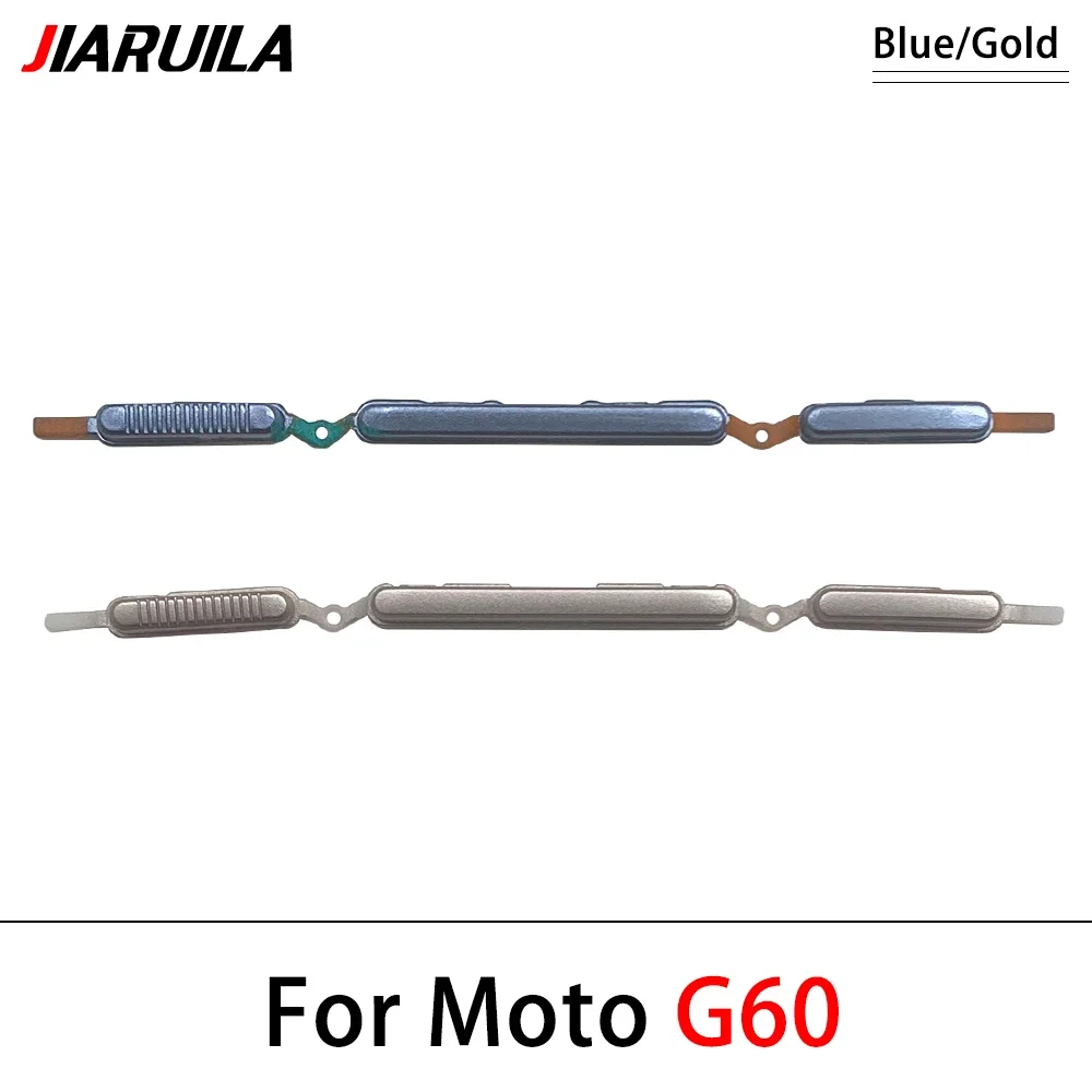 10 шт. боковая кнопка регулировки громкости для Motorola Moto G10 G20 G30 G50 G60 G60s G31 G71 G51 G22 G32 G52