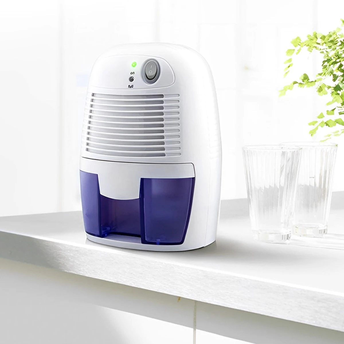 

Mini Dehumidifier Small Electric Dehumidifier Compact Quiet 17 oz Dehumidifier Portable Durable Compact Auto Off Air Dryer